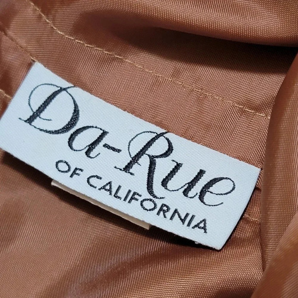 Da Rue of California Womens Camel Suede Tan Maxi Skirt A Line Classy Boho Office - Picture 5 of 6